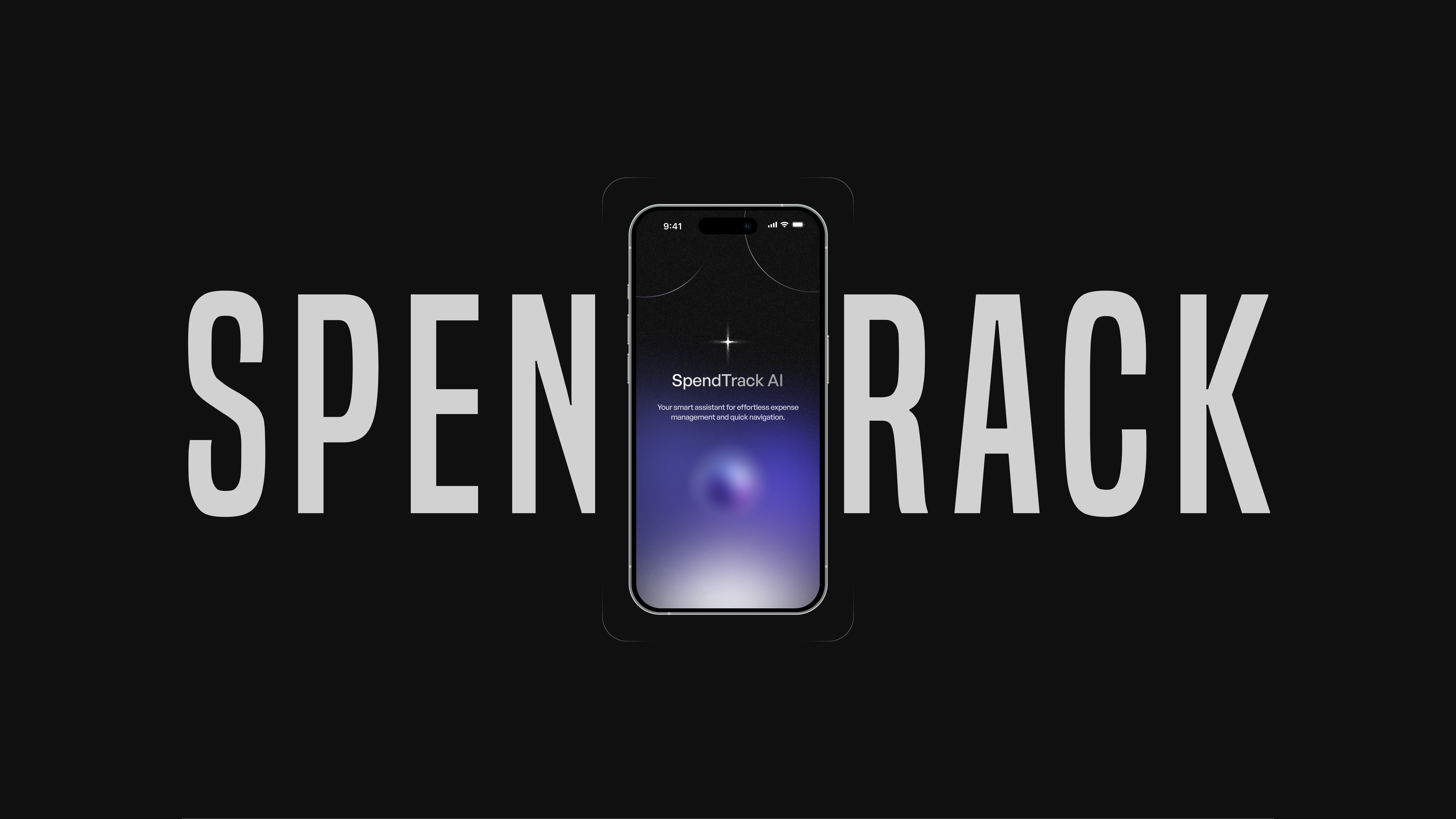 SpendTrack AI case study, slide 1 of 13