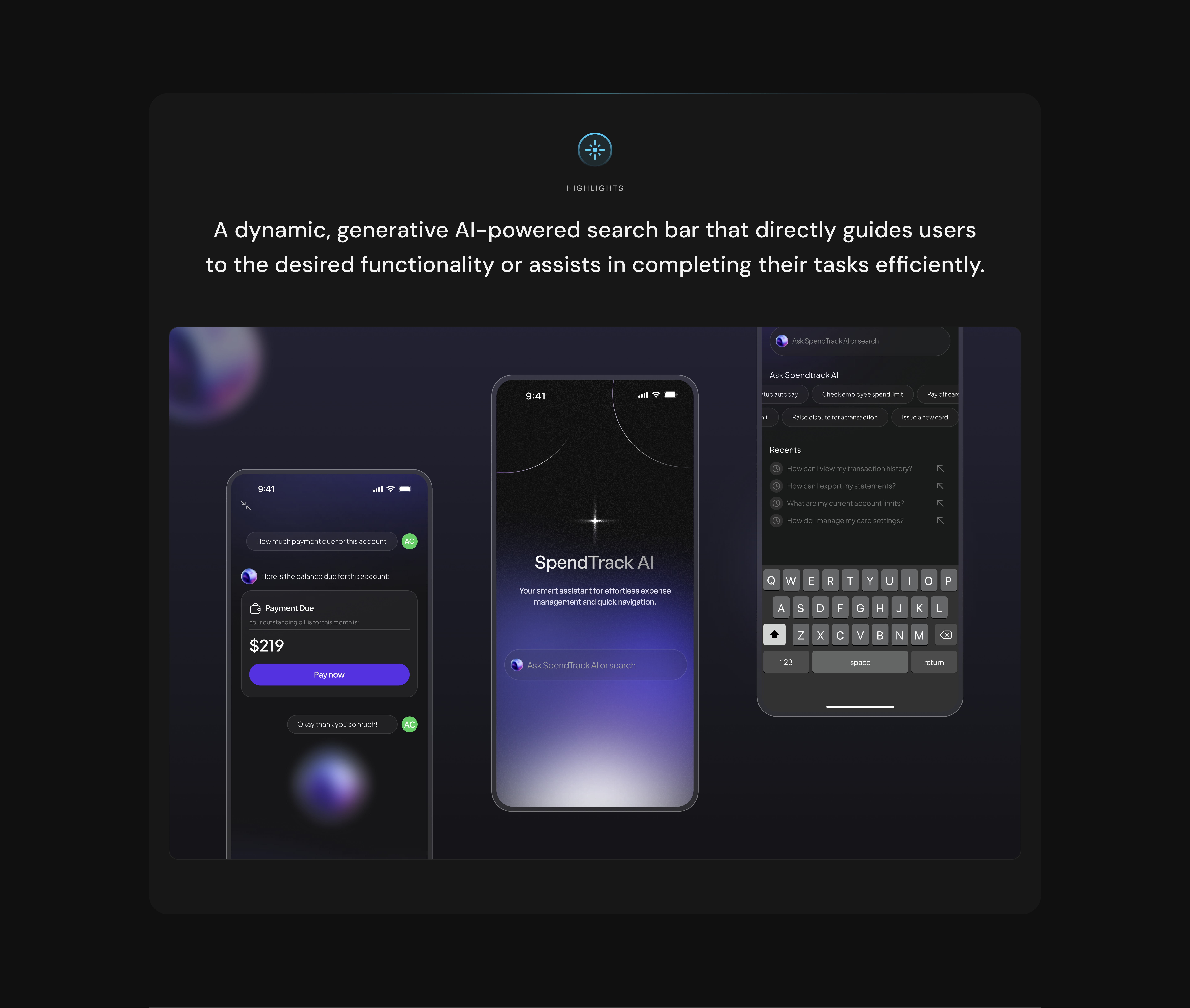 SpendTrack AI case study, slide 7 of 13